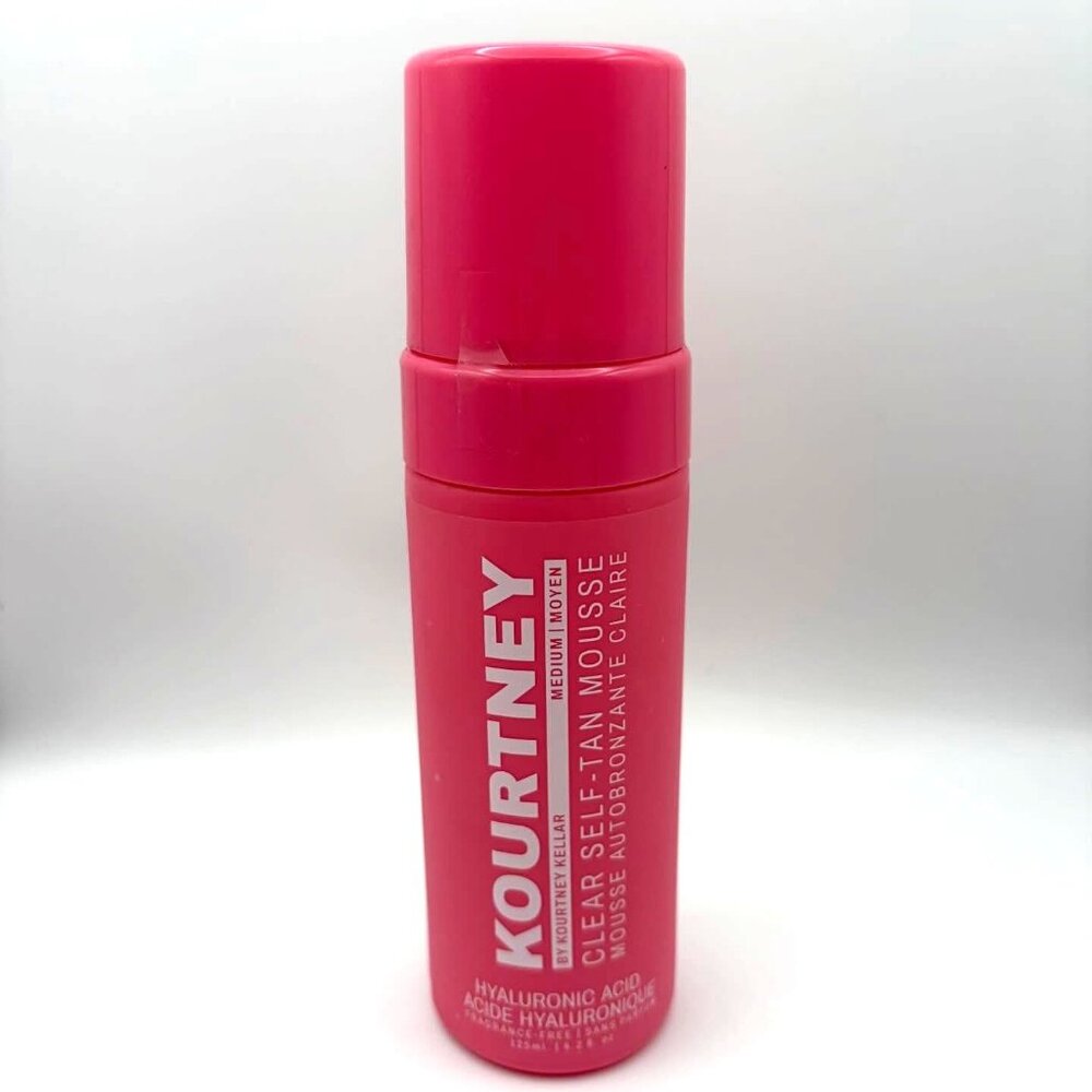 NEW Self Tanner Medium Clear Mousse Vegan Fragrance Free Sunless Tanning Foam